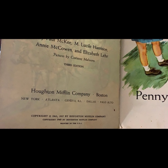 A child’s vintage reader book 1957 - Picture 2 of 4